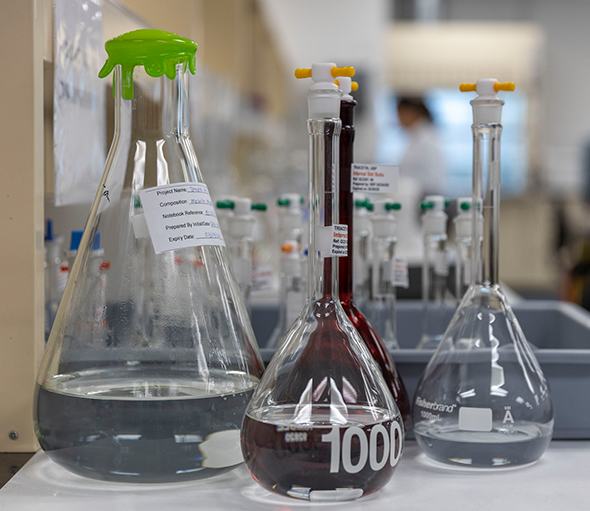 scientific equipment in a lab